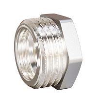 LD.67.517.40х32 Футорка латунная LD LD Pride DN40х32 (1 1/2"НР х 1 1/4" ВР) лат ни би